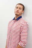 Luke Shirt in Red Stripe